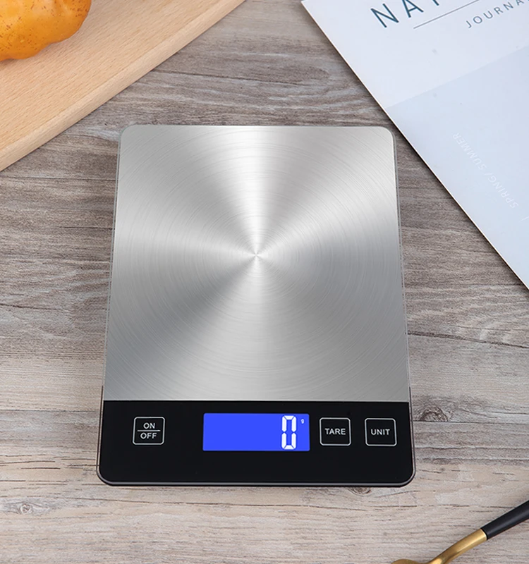 Cheapest price 5kg/10kg/15kg large stainless steel cooking baking weighing digital food kitchen scale