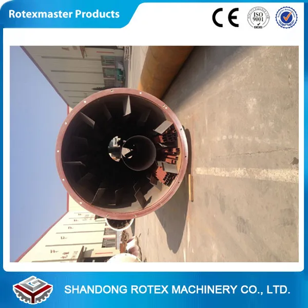 Rotex Master Rotary Dryer YGHG 3.0*24*1 Drum Dryer High Performance Industrial Sawdust Rice Husk Silk Materials Drying Equipment