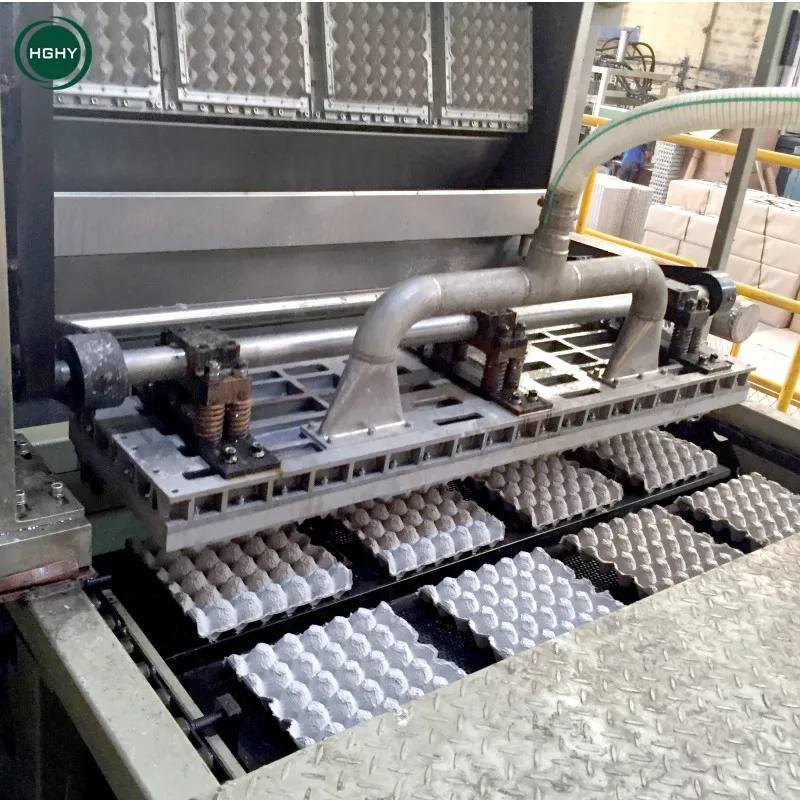 Hot! HGHY egg tray production machine fully Automatic 2000 PCS/hr capacity
