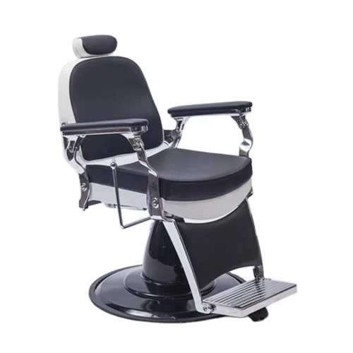 2021 hot sale synthetic leather reclining barber chair manufacturer