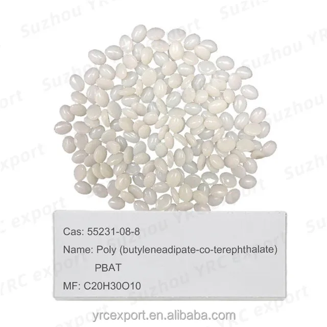 Factory prices Wholesale PBAT Poly (butyleneadipate-co-terephthalate) biodegradable 100% pbat granules EN CERTIFICFAT