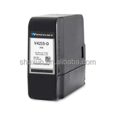 Videojet original V7215-D V7216-L V7217-D  750ml 1L cij printer make up fluid