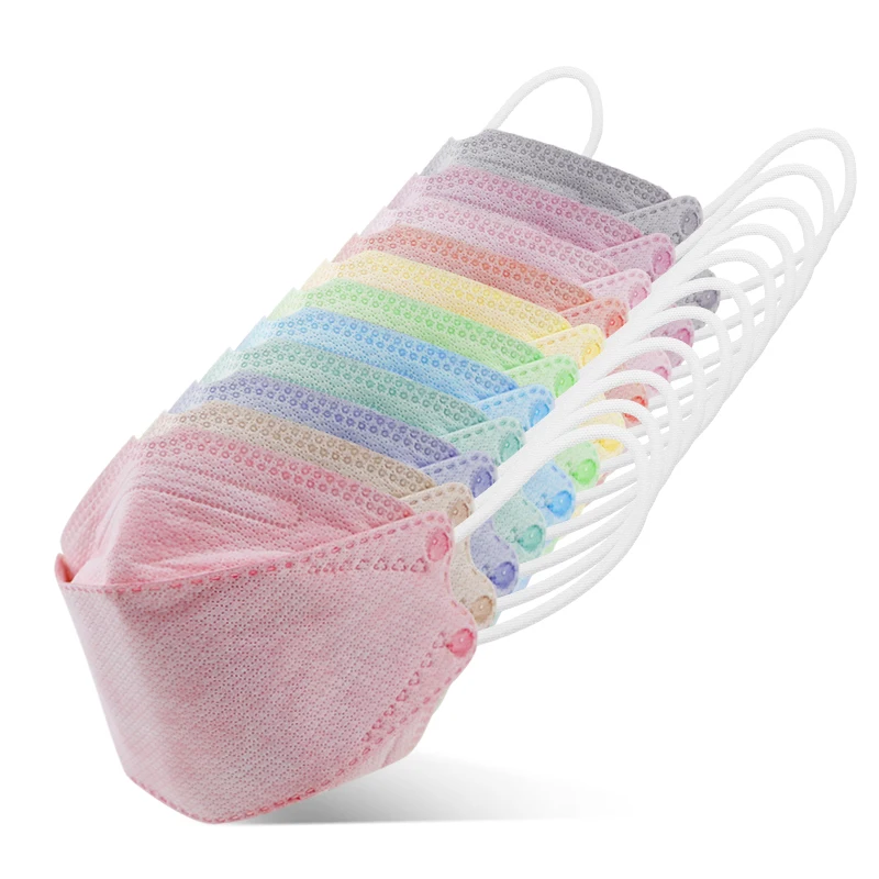 Korea Fish Shape KF 94 Facemask 94% Filter Safety Protective Disposable Mascarillas Masc Face Masker KF94 Mask