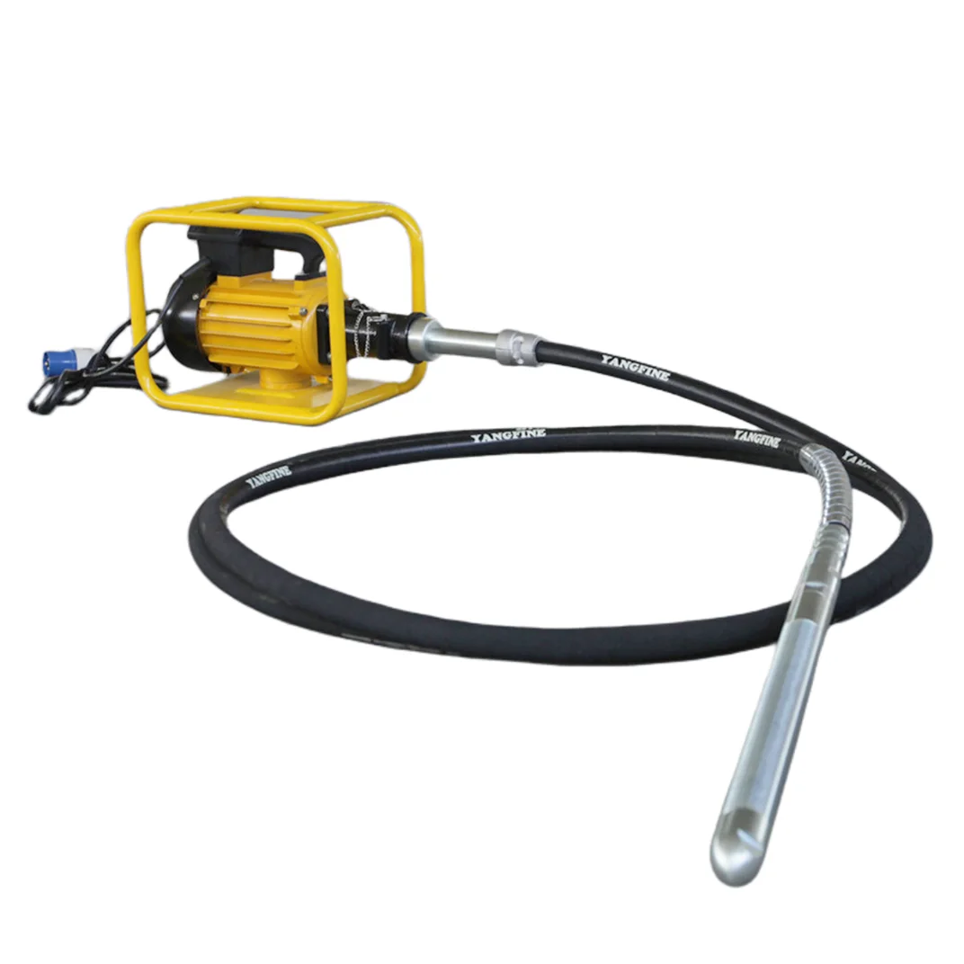 Factory supply gasoline engine  flexible shaft concrete vibrator poker with drive unit-D/E/Chinese coupling