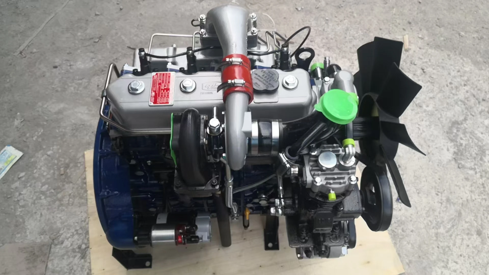Yunnei YN27GBZ engine assembly 490 type 58KW -Liugong Loader Parts