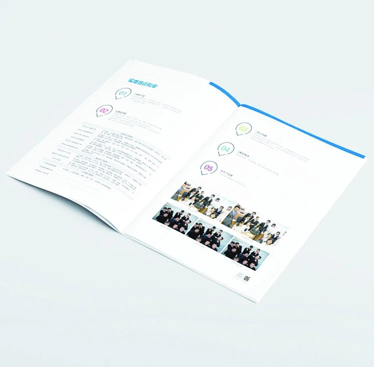 Professional Low Cost Brochure / Catalog / Magazine Printing booklet printing