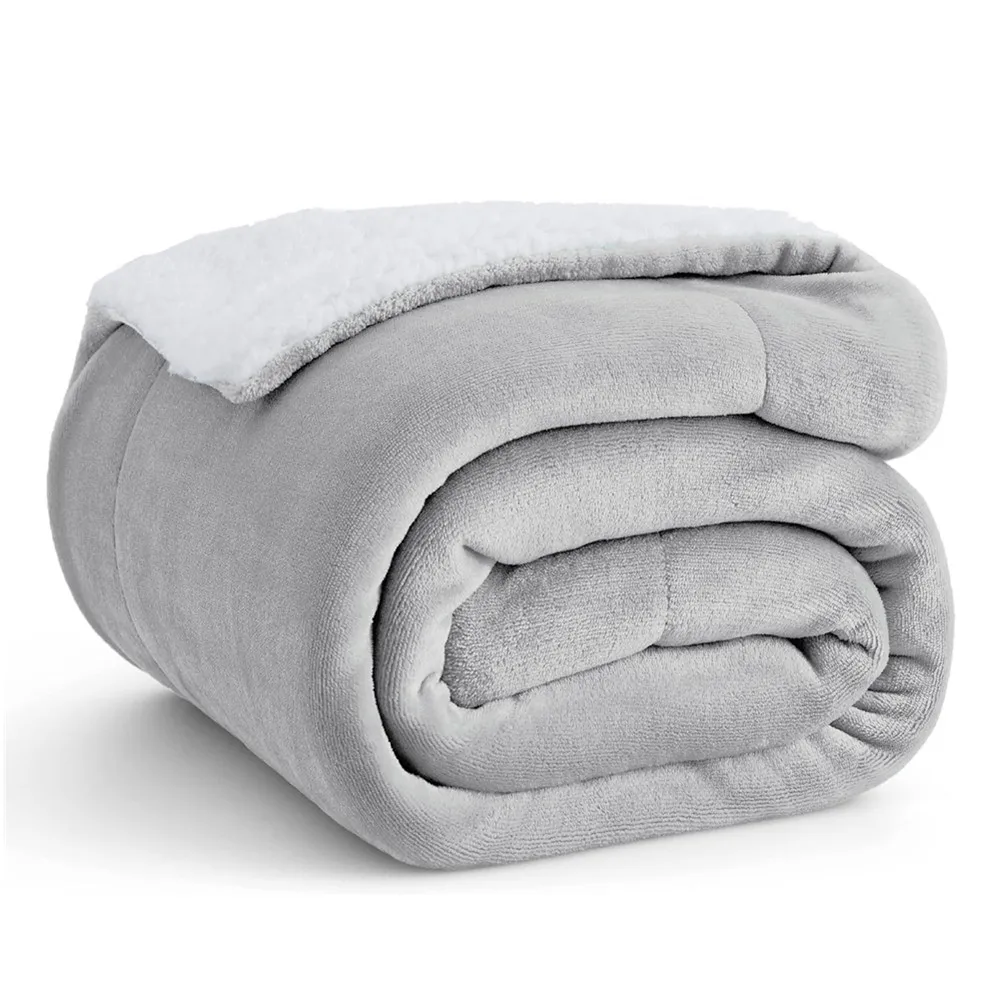 Manufacturers China king Size Bed for Winter Heavy Plaid Single Jacquard Korean Flannel Fleece Throw Blanket