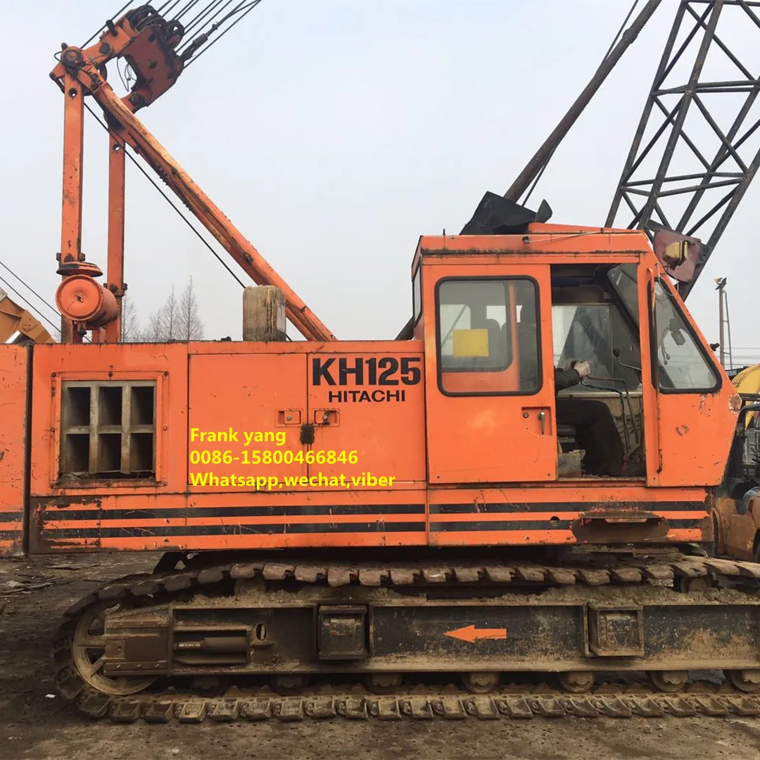  Гусеничный кран hitachi kh125 б/у гусеничный Hitachi