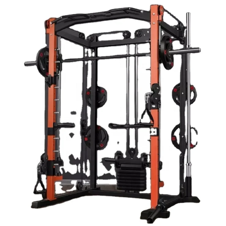 OBL Manufacturer Wholesale Home Gym Smith Machine Multi functional 3D integrated Trainer Squat Machines Rack