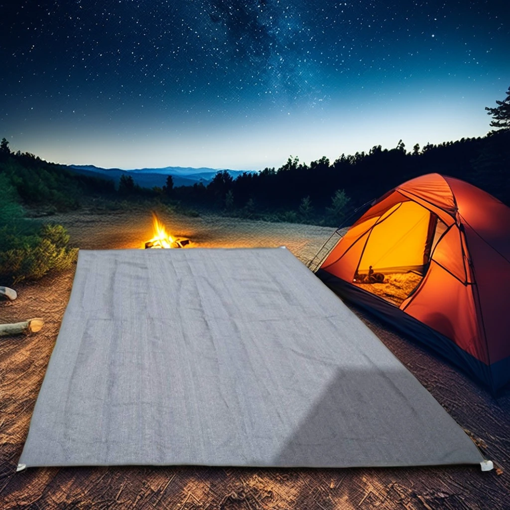 Outdoor Waterproof Tent Floor Mat for Camping and Tours Ground Sheet for Hiking and Camping