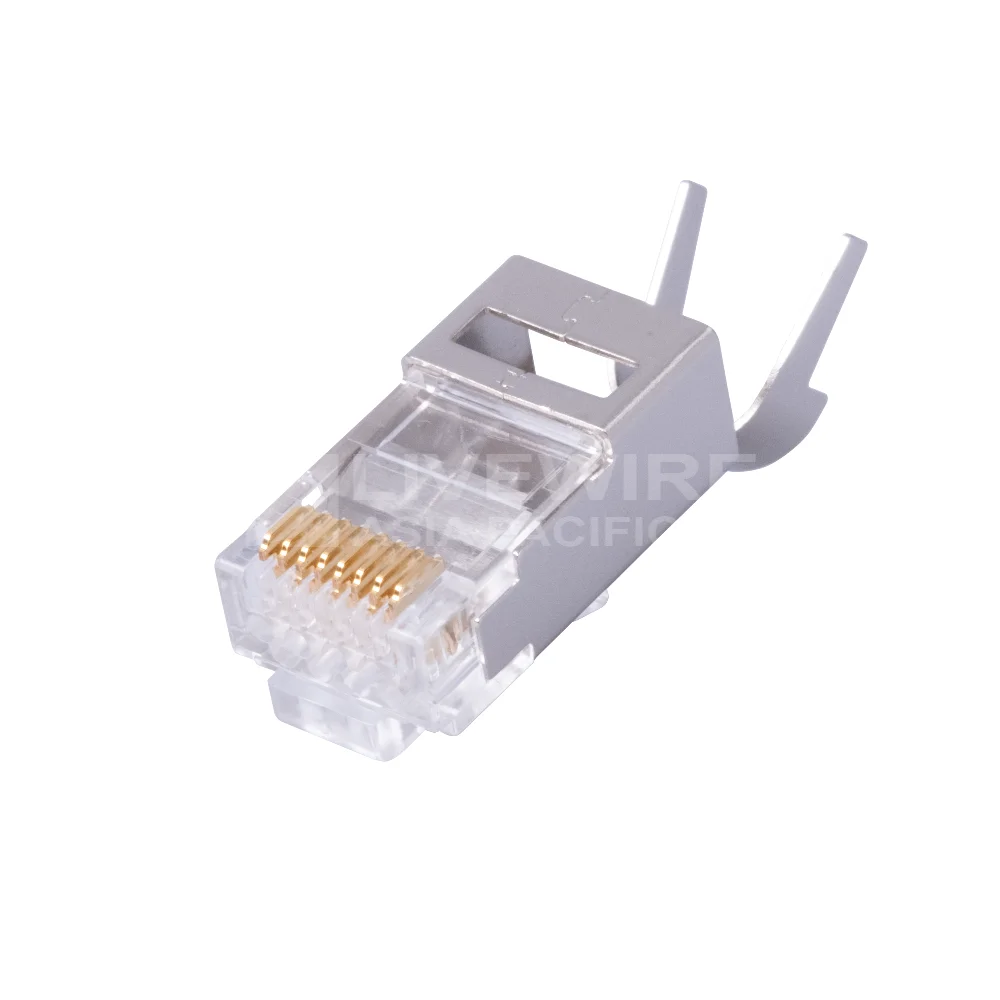 Новый модульный разъем ethernet CAT6a 8P8C, проходной разъем RJ45
