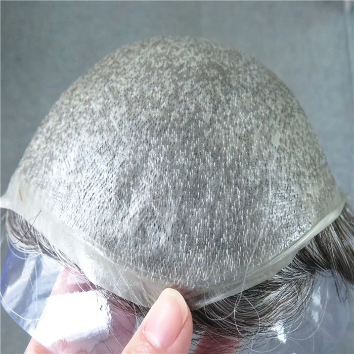 Thin Skin 0.04-0.05mm Bioskin Hair Toupee for Men