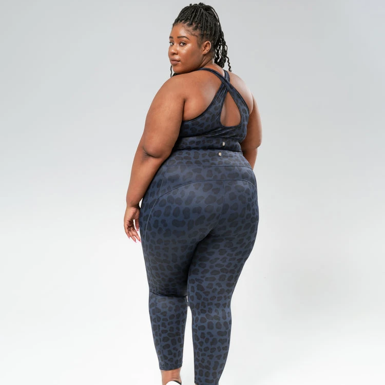 Wholesale Custom Logo High Quality Polyester Spandex Workout 2 Pieces Plus Size High Waist Yoga Bra Sets