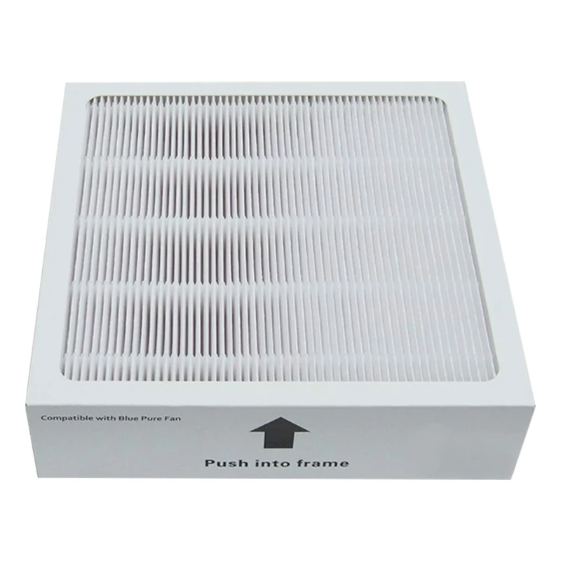 2-Pack Compatible with Blueair Pure Fan Auto Blue Pure Purifying Fan Air Clean Dust H13 HEPA Replacement Filter