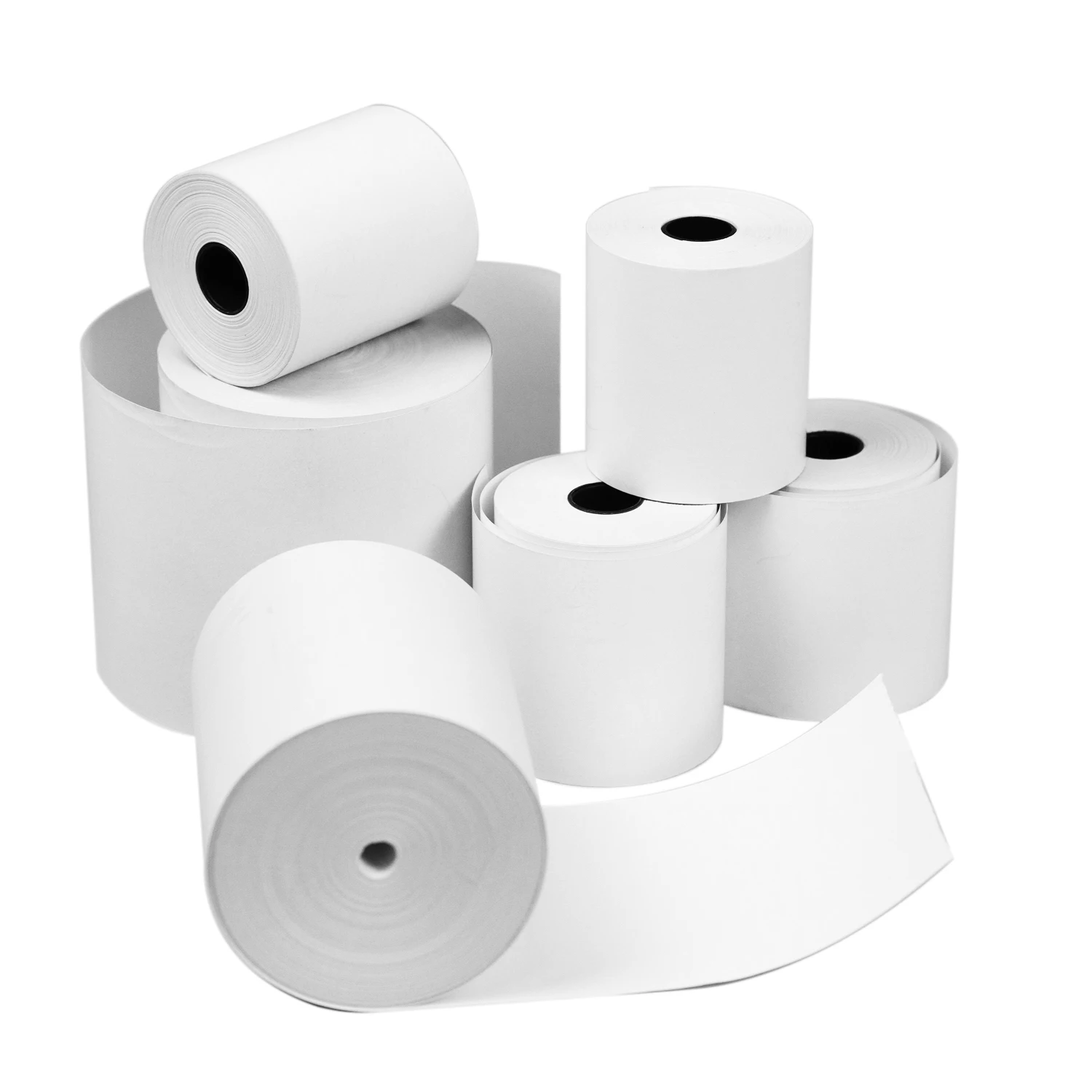 Factory Direct Thermal Paper Roll Cash Register Paper 80mm 57mm for Cashier Receipt POS ATM Bank Thermal Paper Roll