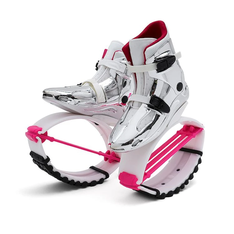 New pacewing kangaroo running sneaker outdoor sports electroplating jumping stilts Bounce Shoes For Sale
