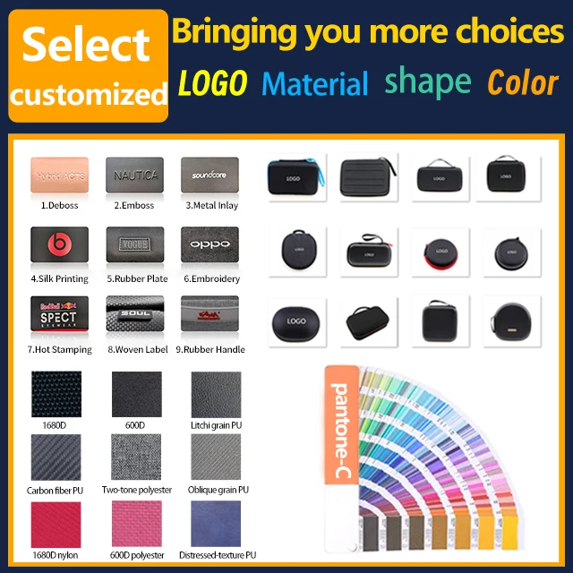 Sony Camera RPET Travel Tech Organizer Protective Eva Hard Case with Special Purpose Bags & Cases