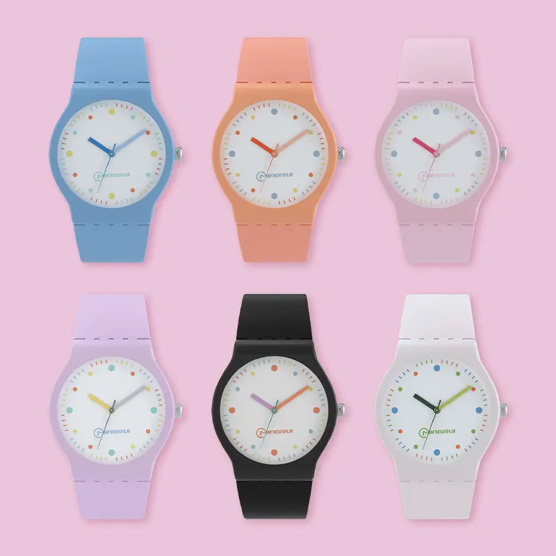MINGRUI Watch Child Quartz Wristwatch Pu Band Clock Student Digital Time Youth Watch Waterproof Hour