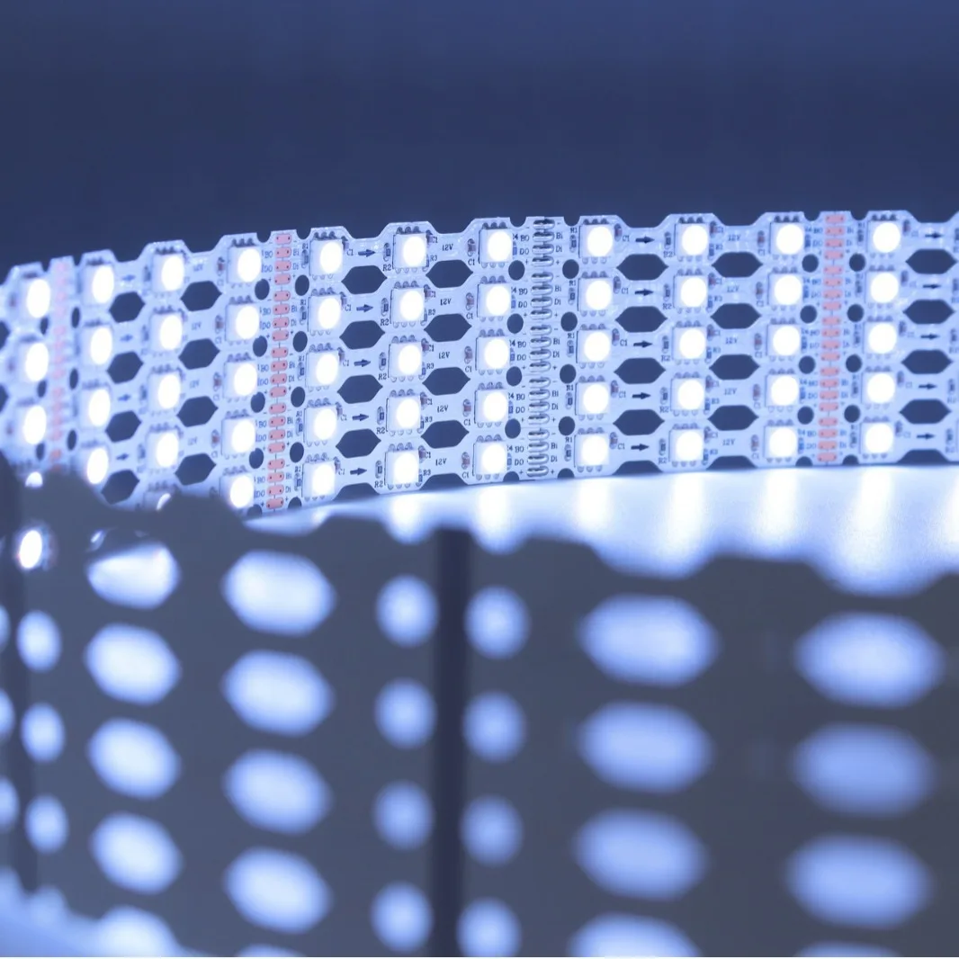 Заводская распродажа SK6813 60led 5050SMD индивидуально адресуемый волшебный RGB гибкий светодиодный светильник для освещения рекламных шрифтов