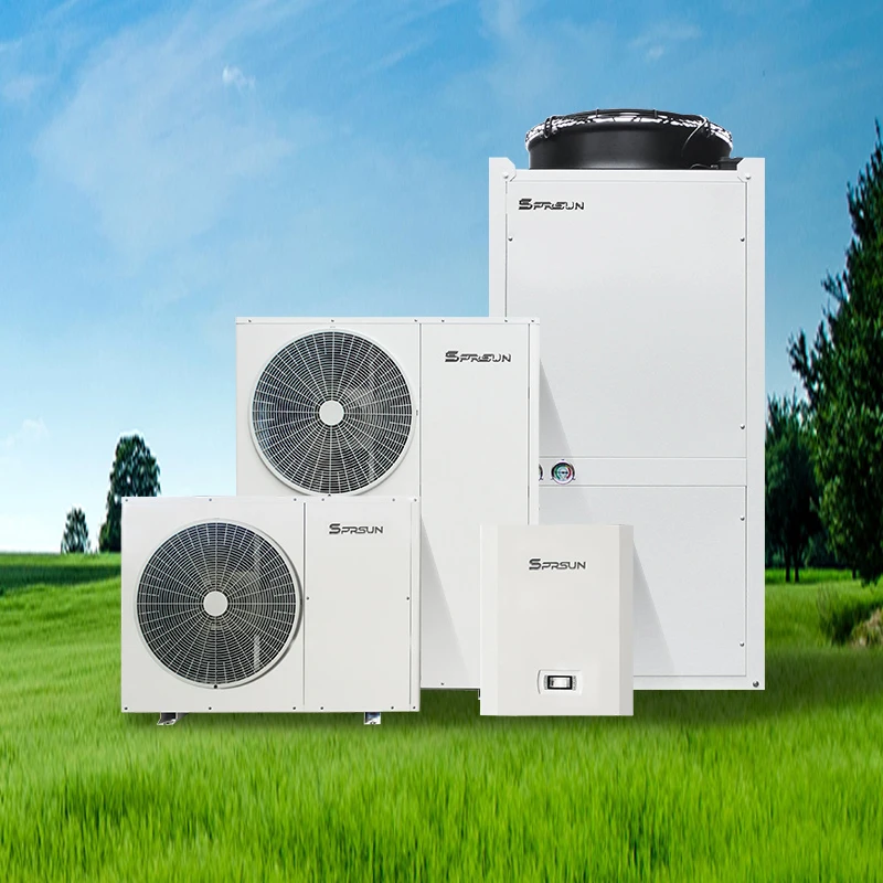 Air to Water Air Source Heat Pump Water R32 Heater Pump For Heating Cooling High COP