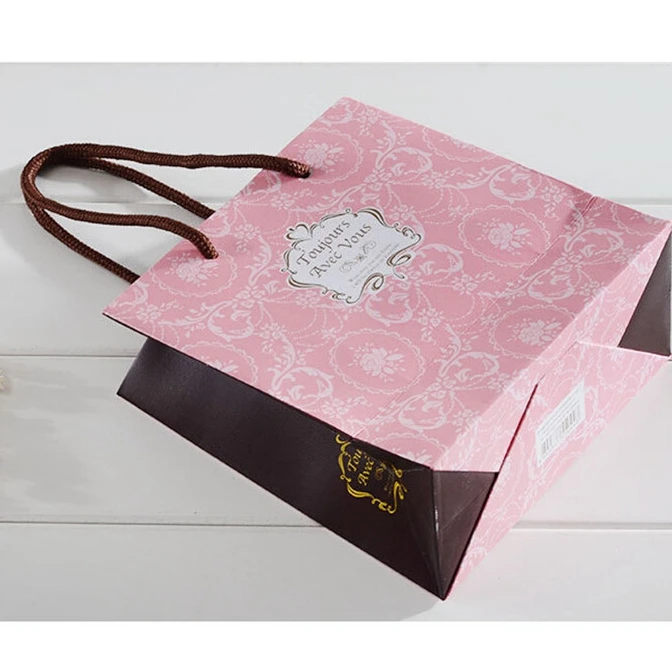 Wholesale Clothing Perfume Packaging Jewelry Gift Shopping Paper Bag Custom Logo Luxury Black Modern Die Cut Unique Paper Bags