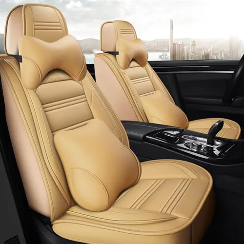 Новое поступление 2020 полностью кожаный чехол для автомобильного сиденья Высококачественная