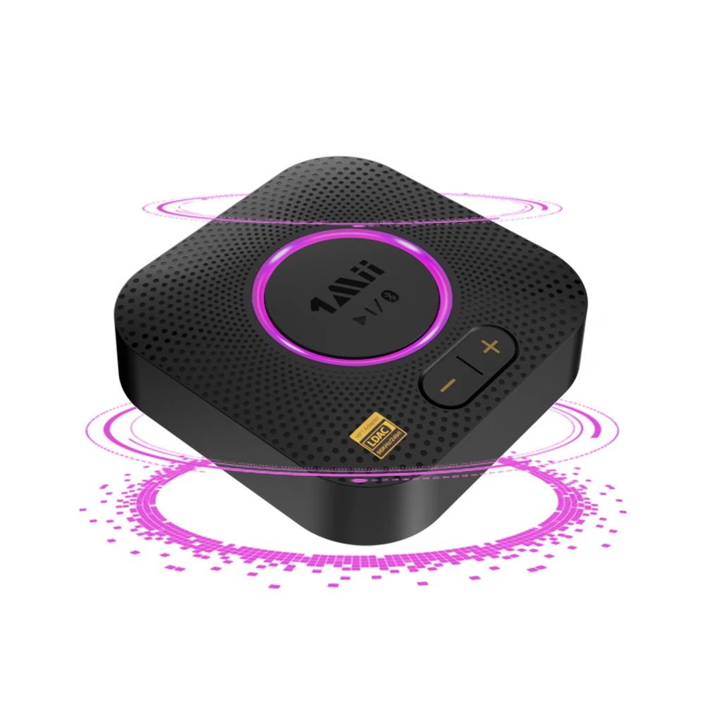 Best-selling BT 5.2 Hifi Receiver 1Mii B06S+ Bluetooth Audio Adapter with LDAC,aptx HD & aptx Low Latency for Home Stereo System