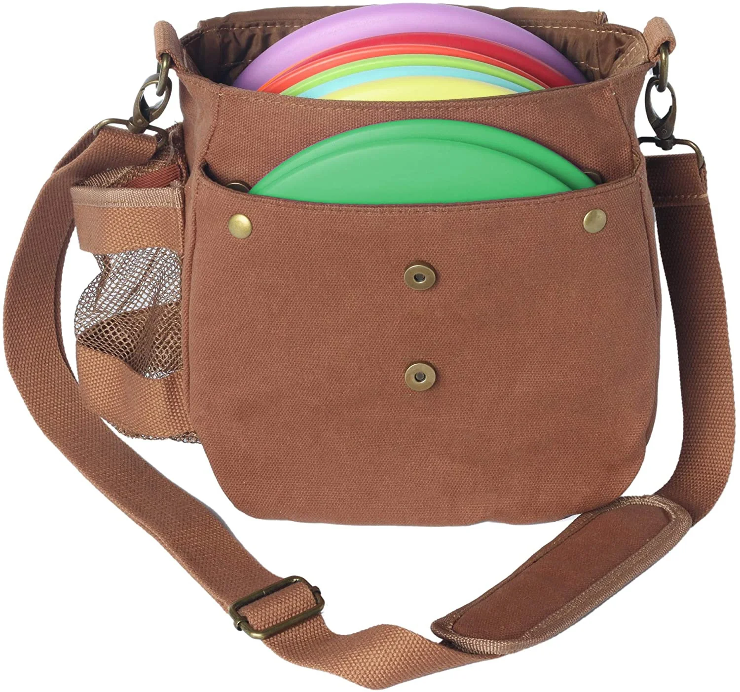 
New Design Waterproof Canvas Frisbee Golf Discs Bag Shoulder Disc Golf Bag 