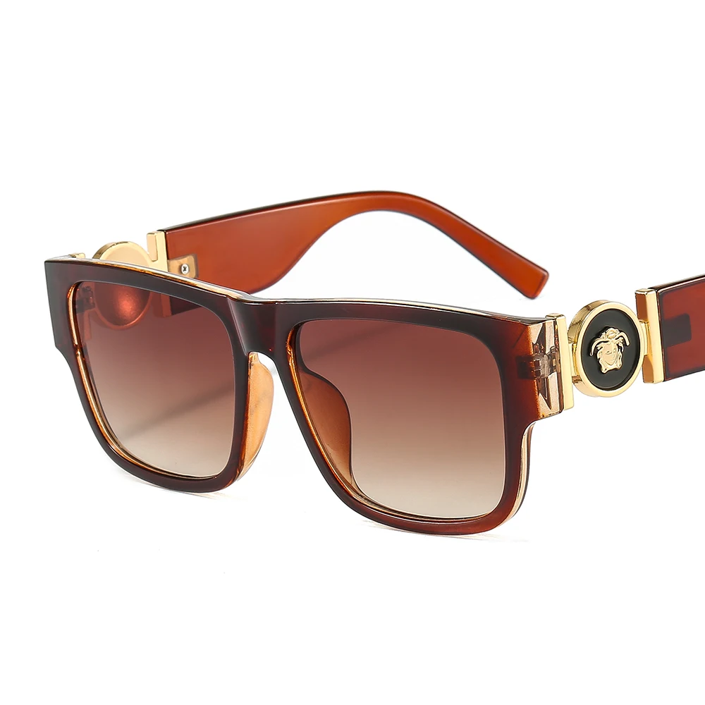 
VASHAP 8173 new square frame sunglasses UV400 plastic vintage women men brand sun glasses gradient shades 