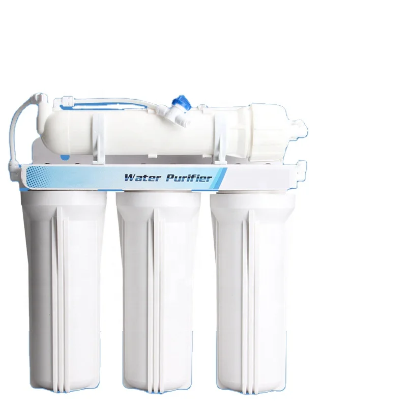 Good Quality 5/6 Stage Ultrafiltration 75GPD Water Filter Machine Water Purifier Undersink Purifier With Faucet