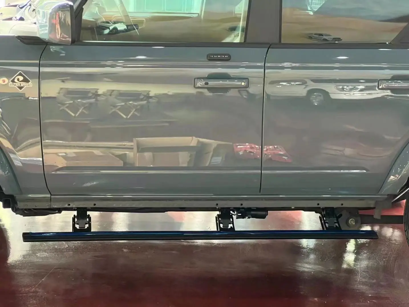 Gobison 2021+ High Quality Auto Body Kit Electric Side Step Running Board for Ford Bronco Accessories