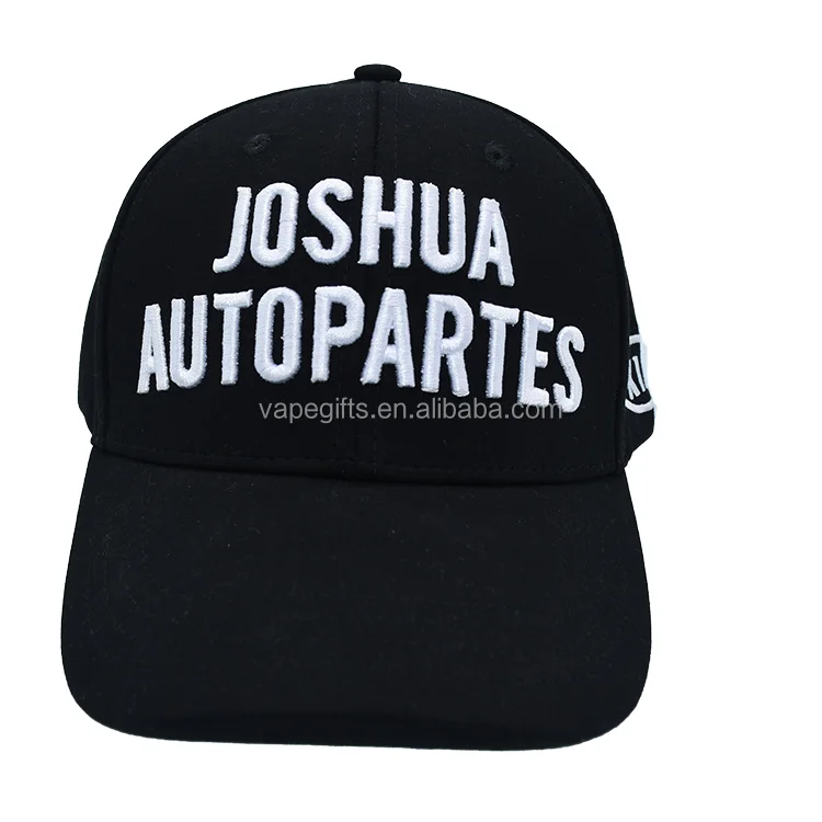 High Material custom embroidered hat Customized Classic Solid Color unmarked baseball sport hat