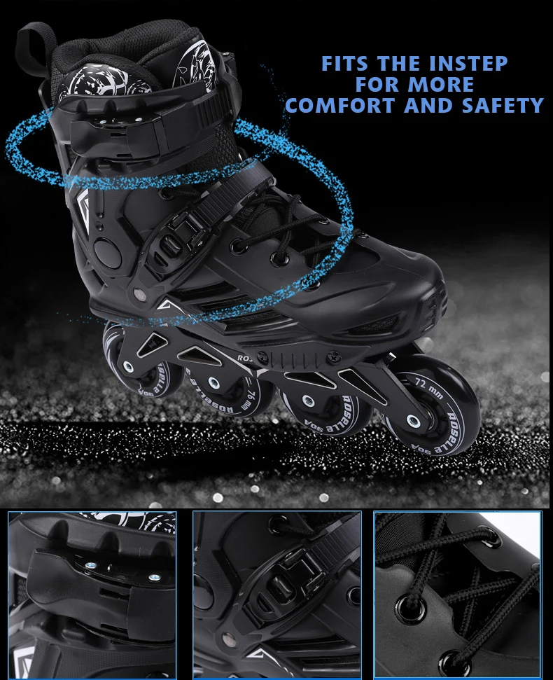 Skate Inline Profissional Speed Skate Roller Shoes Skating Roller Skate Shoes