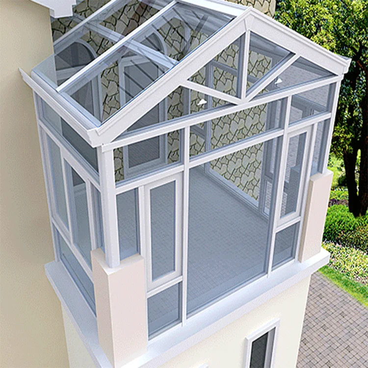 
China sun room outdoor glass room for garden glass house aluminum sunroom 