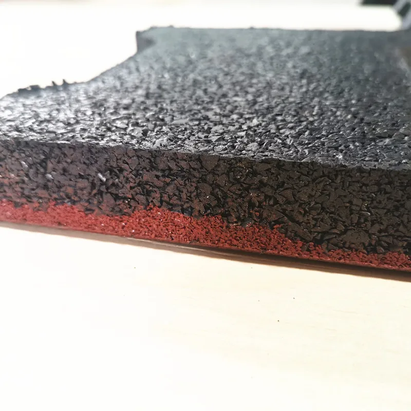 China factory outdoor I shaped rubber tiles interlocking rubber paver bricks