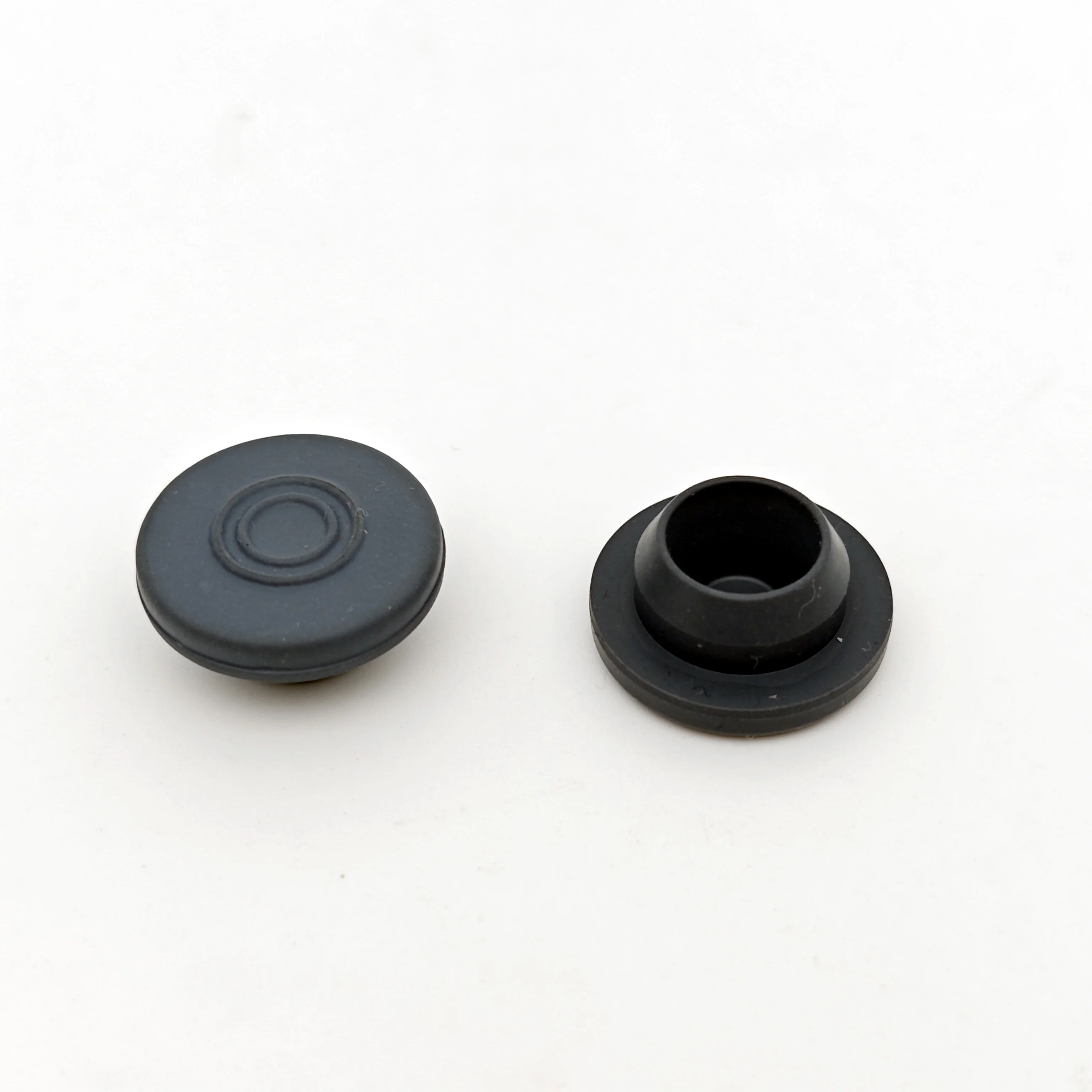 high quality 20mm butyl rubber stopper for injection glass vials, penicilin vial pharmaceutical antibiotic vial
