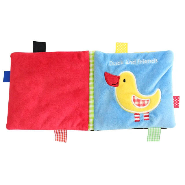 Baby Cloth Book With a Handle  Children Early Education Books Fabric Soft Book