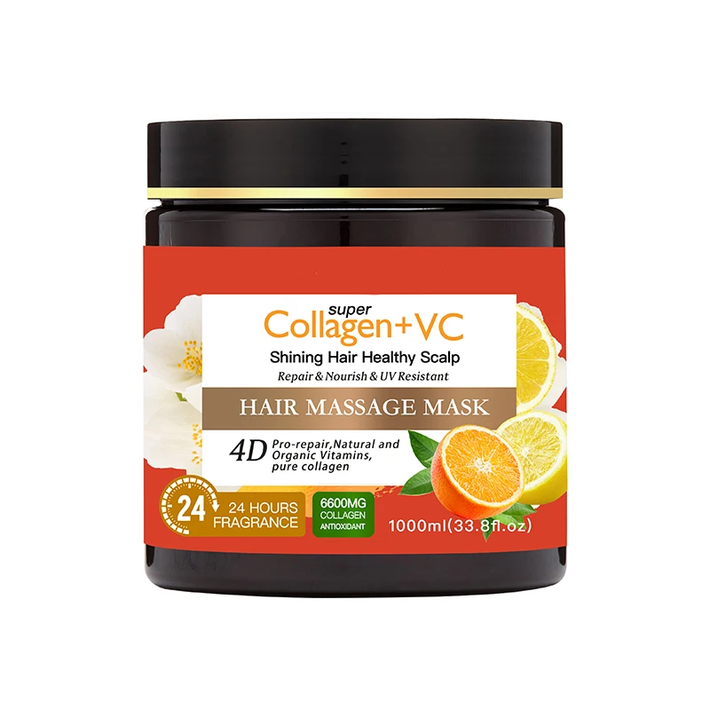 Custom Organic Washami Curly Sweet Orange Anti Dandruff Anti Hair Loss Hair Conditioner Mask