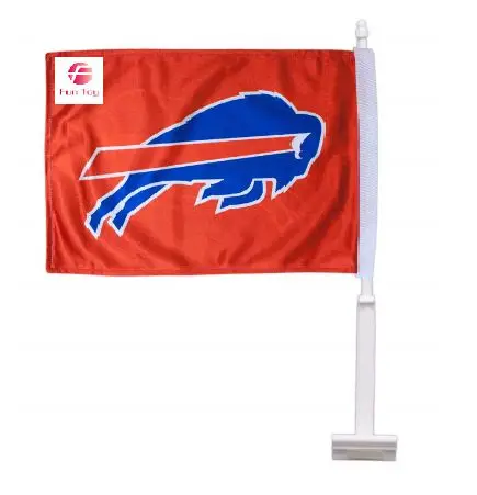 New Red Colour Buffalo Bills Car Flag