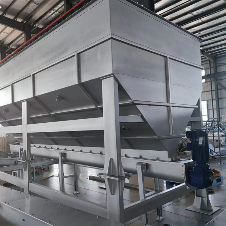 Customized  Stainless Steel horizontal Inclined Screw Auger  Sludge Cake Shaftless Conveyor
