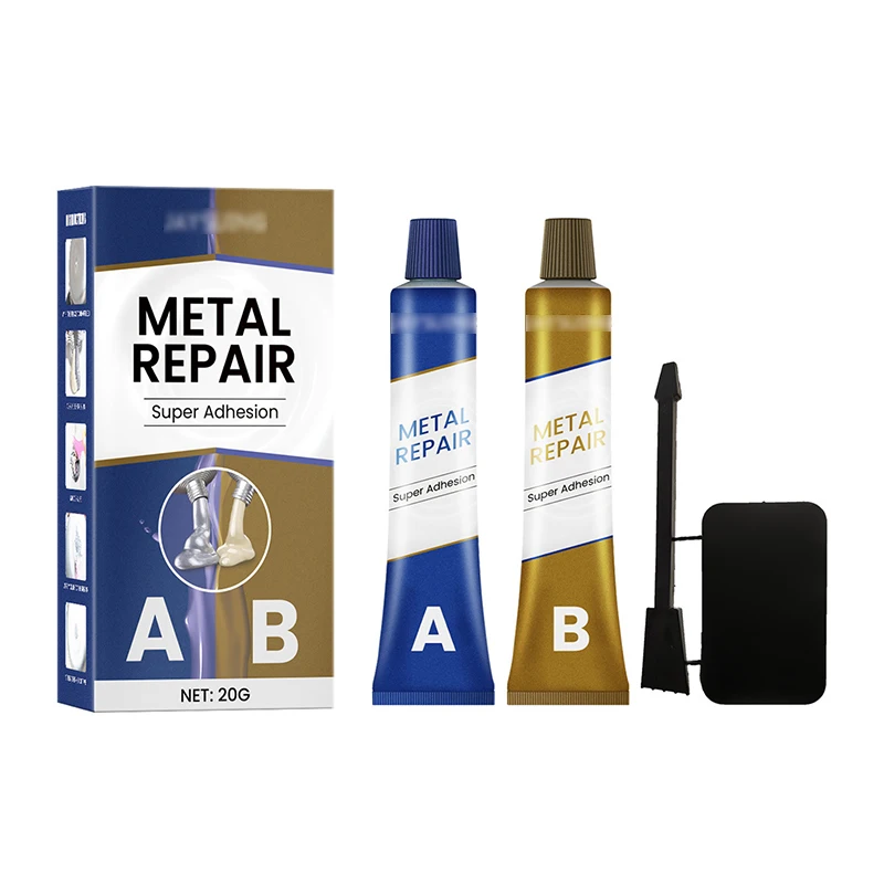 OEM Cheap Custom Metal Epoxy Resin Cast Meatal Iron Sealant Strong AB Casting Repair epoxy resin glue for Metal Glue Adhesive