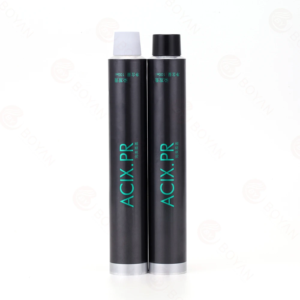 environmental friendly cosmetic aluminum tube with various kinds of tubes