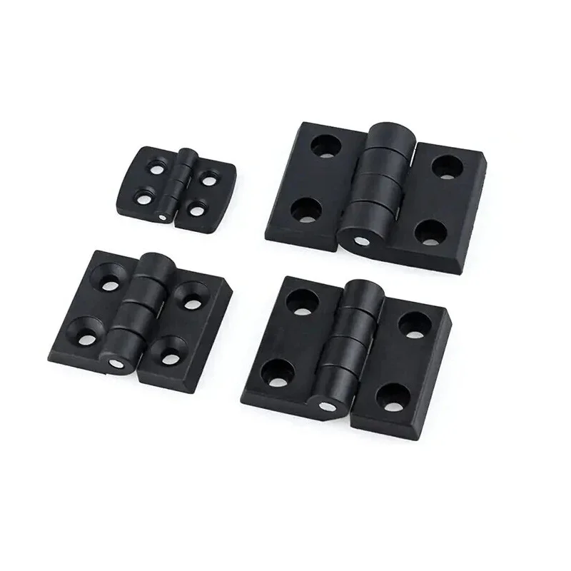 4545 Industrial Plastic black  nylon adjustable Cabinet Panel  torque Hinges Small Automotive Hinge for furniture hardware/door