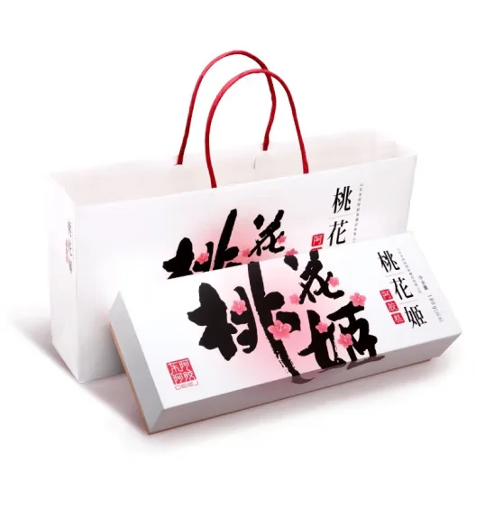 Taohuaji EJiao cake 210g/box ready-to-eat Ejiao high-end gift bag gift box Dong E  health care