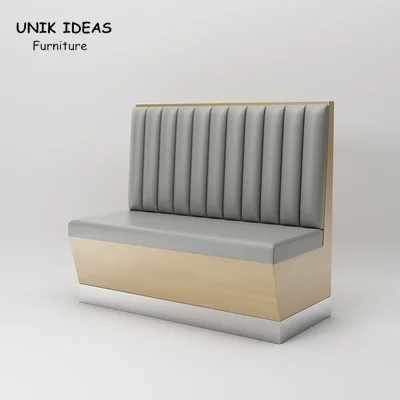 Furniture Sets Sofa Booth Seating Cafe Fast Food Design and Table Wholesale Restaurant Set