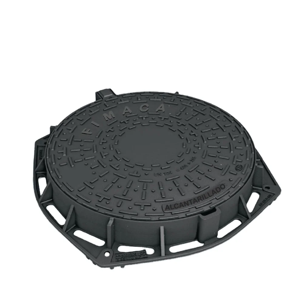 Bs EN124 Sanitary Sewer Round Manhole Cover of Cast Iron Material