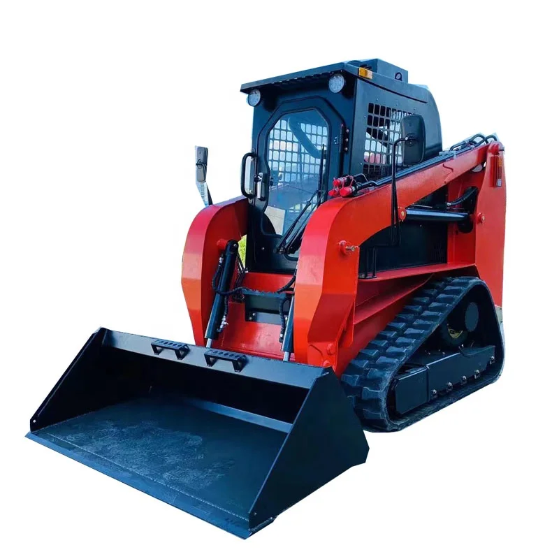 China factory sale crawler loader multi functional skid steer loader  with powerful engine easy to operate