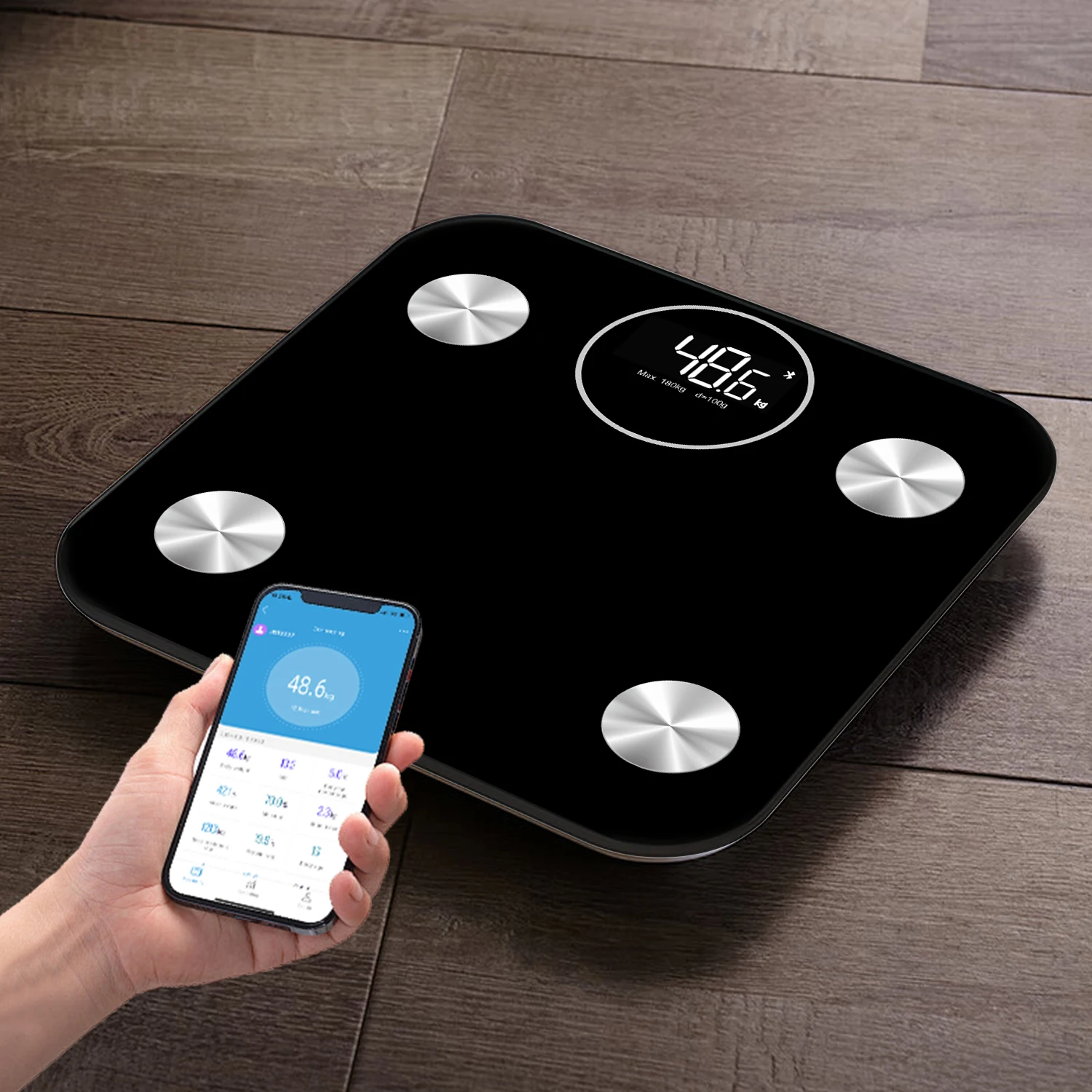 BT Body Report Fat Measurements Scale Body Mass Index Smart Scale Fat Body Weight Scales