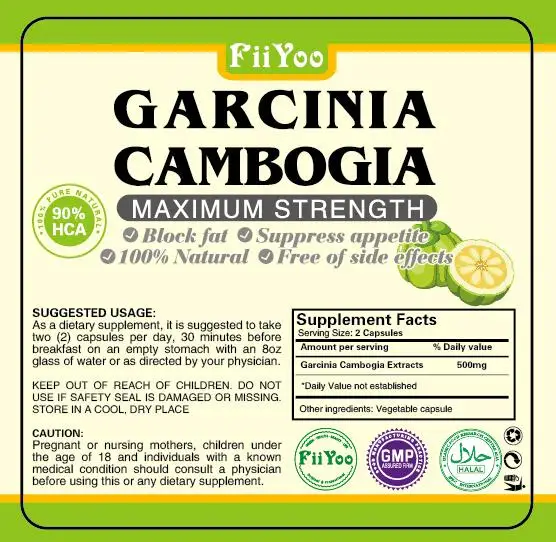 85% HCA garcinia cambogia extracts weight loss powder detox slimming tea