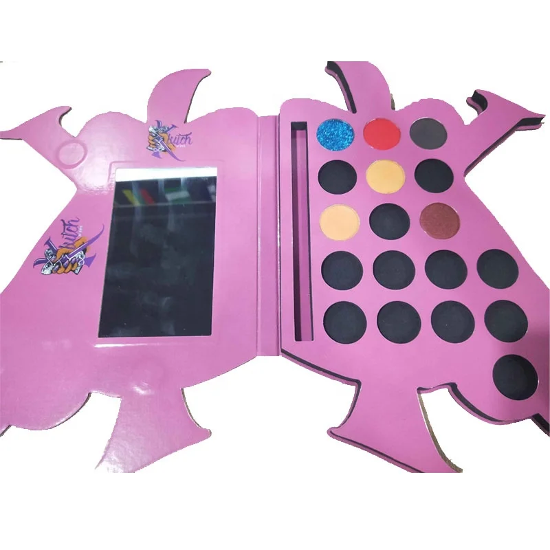 OEM Any Shape  Makeup Eye Shadow Pallete Private Label Custom Eyeshadow Palette